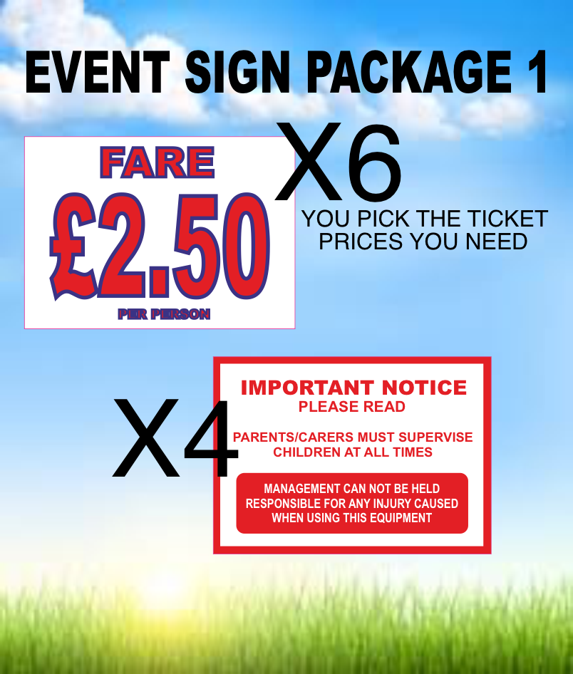 Event sign package 1