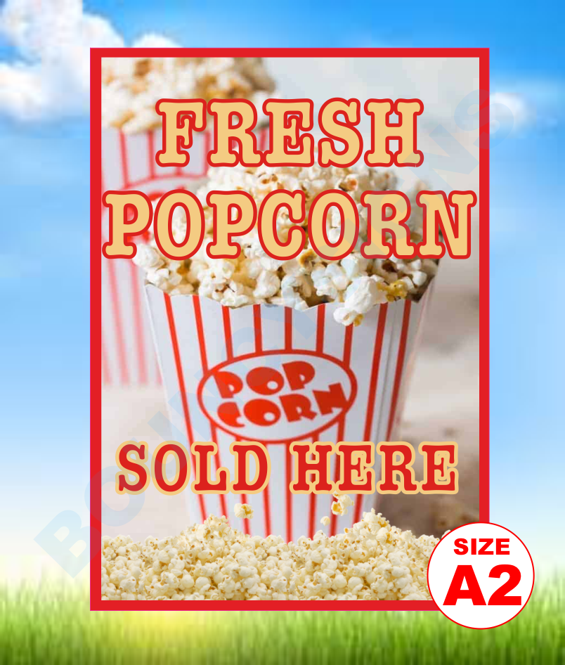 Fresh Popcorn Sold Here 2